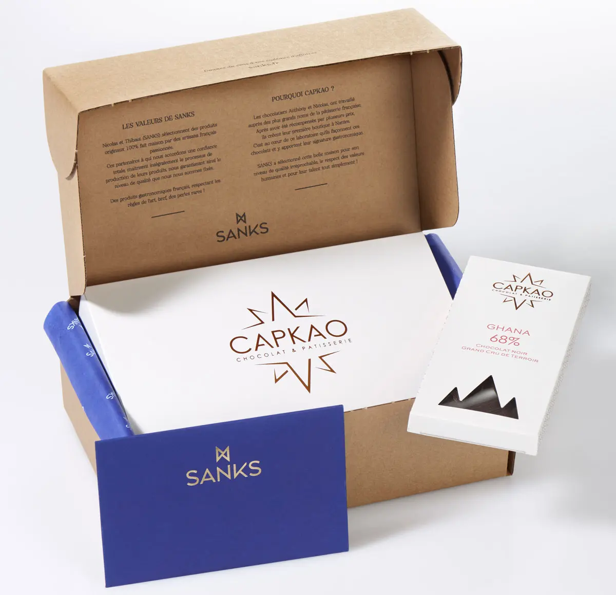 Coffret chocolats Sanks