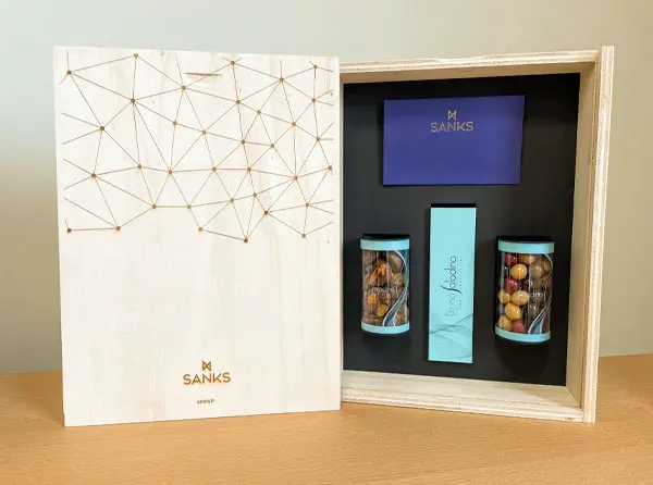 Exemple 1 de cadeau client fin d'année