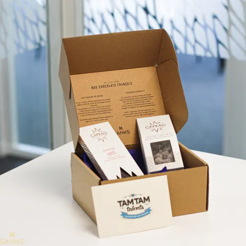 COffret chocolat personnalisé