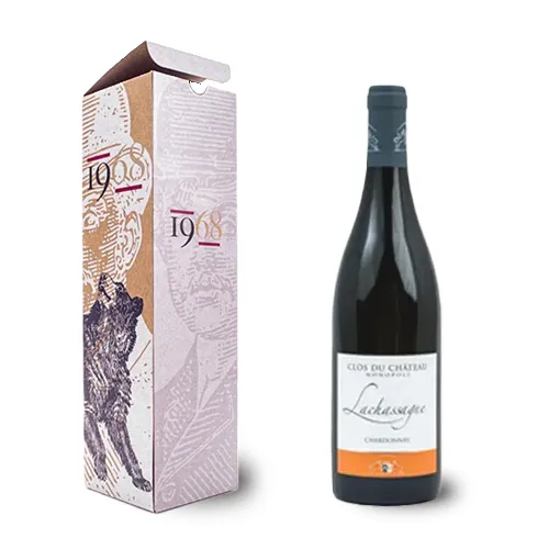 Étui vin personnalisé