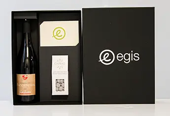 Coffret cadeau saumur marquage a chaud