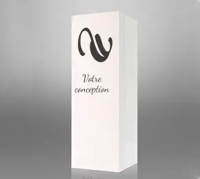 Coffret premium champagne couleur blanc