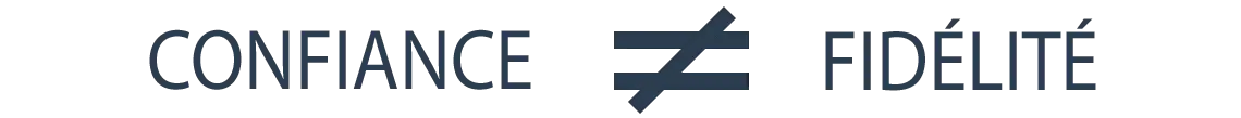 Différence entre fidélité client et confiance client