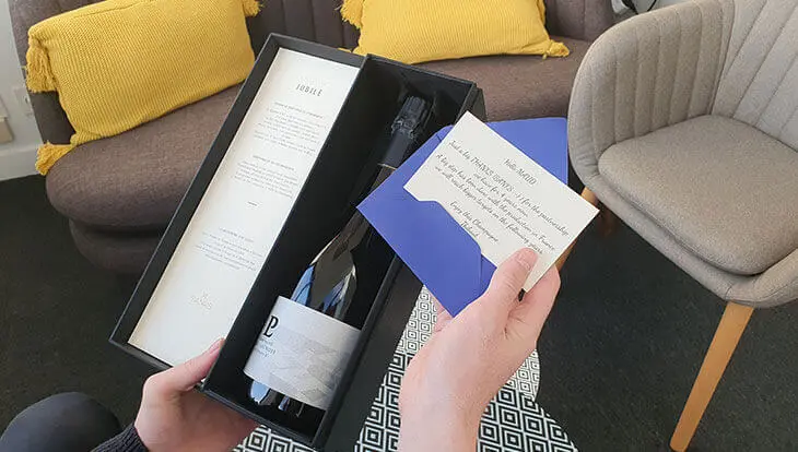 Exemple de lettre d'accompagnement du cadeau remerciement client