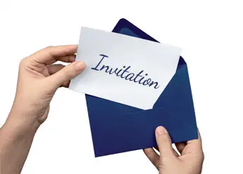 Lettre invitation evenement entreprise professionnel