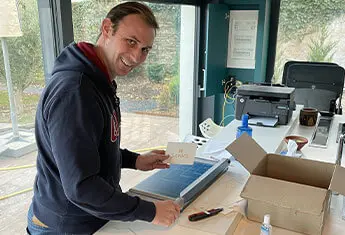 Personnalisation des cartes pour les cadeaux salariés