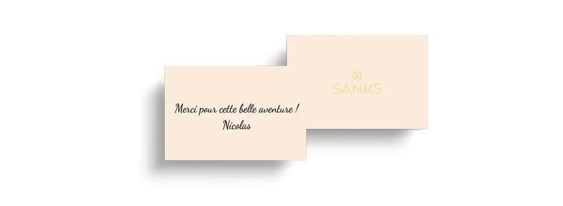 Remercier ses clients avec une carte de voeux