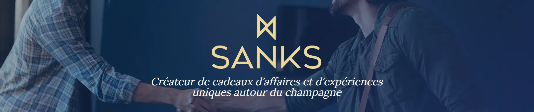 Bannière SANKS cadeaux d'affaires
