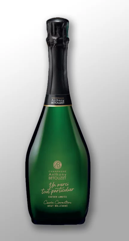 Sérigraphie sur bouteille de champagne